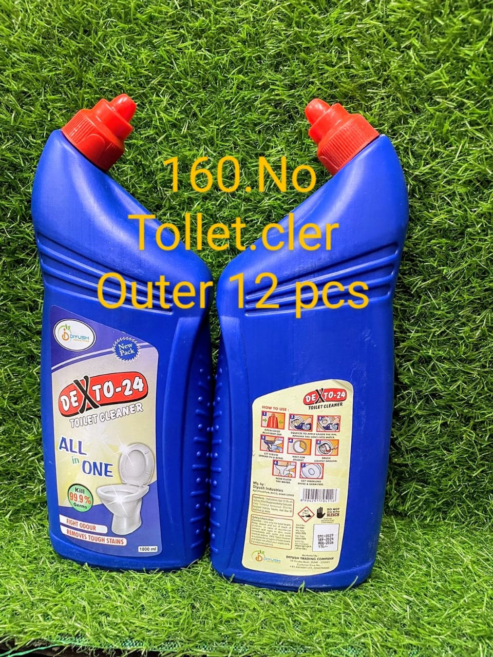 TOILET CLEANER SET 2 PC