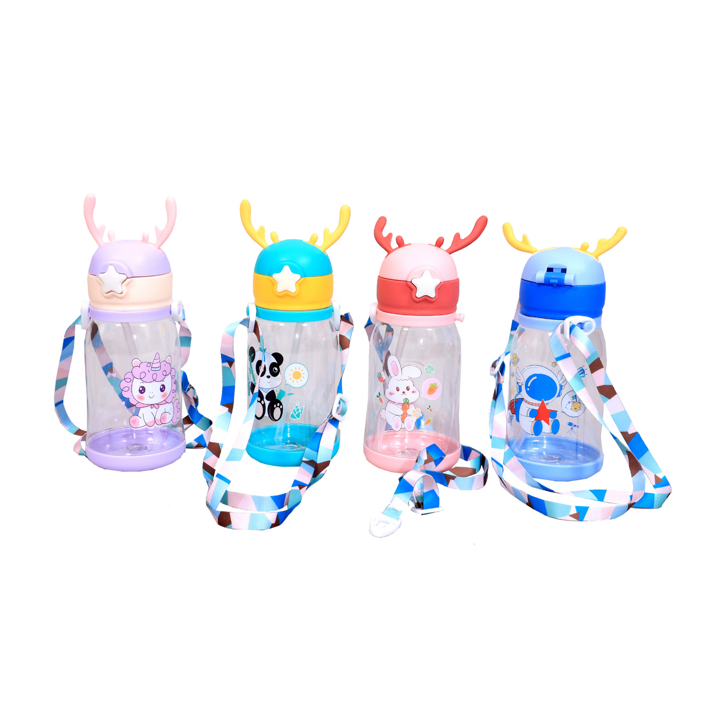 KIDS PORTABLE SIPPER WATER BOTTLE