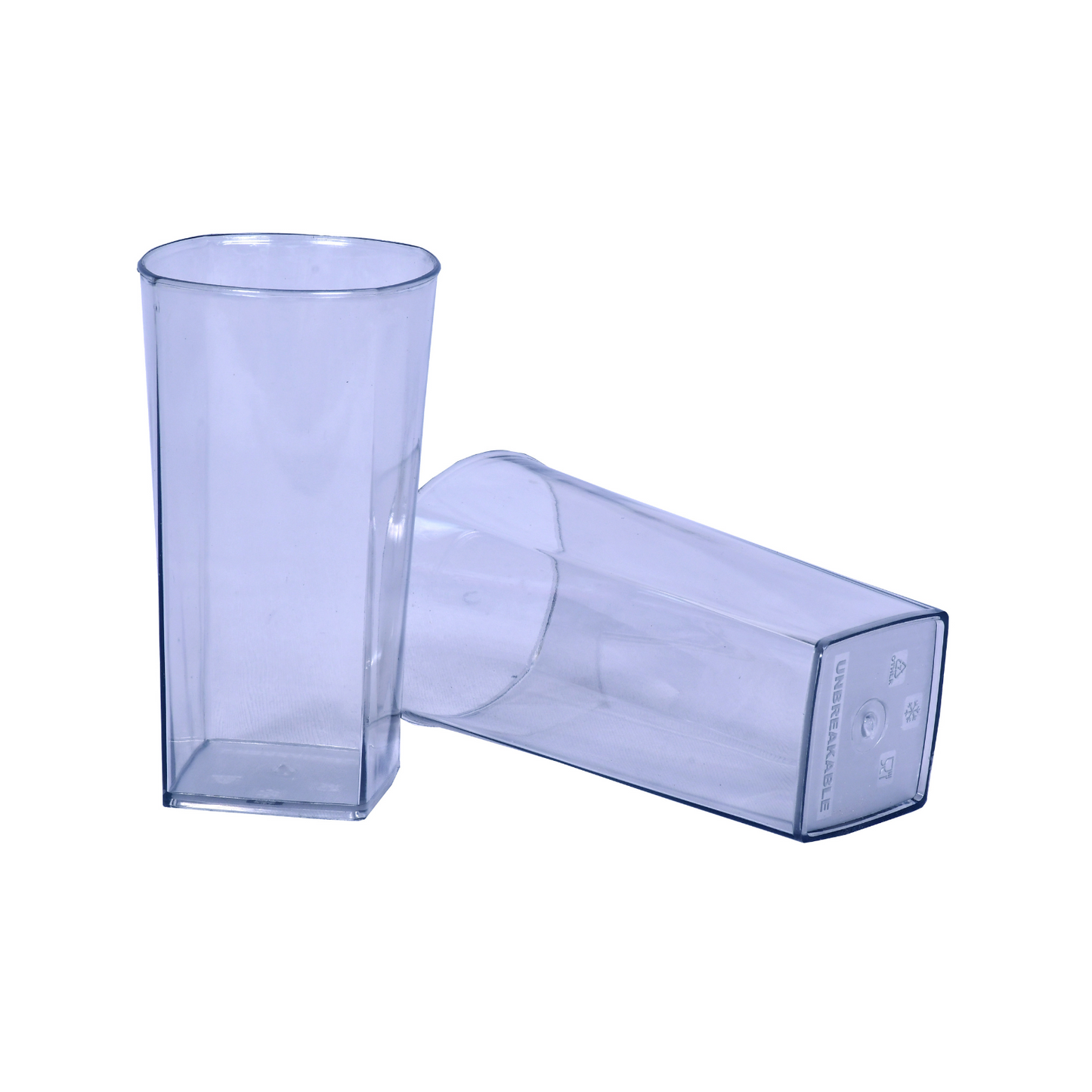 Square Plastic Glass