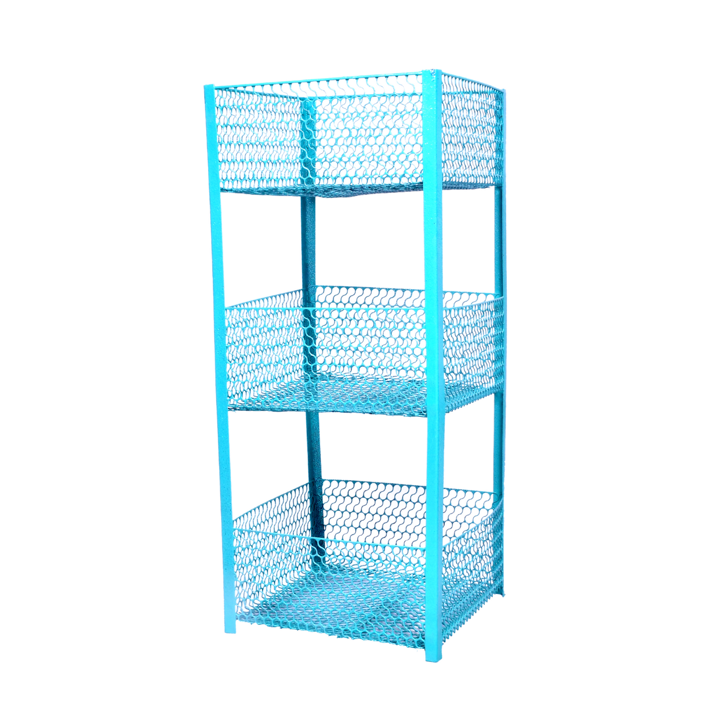 3 SHELF IRON RACK