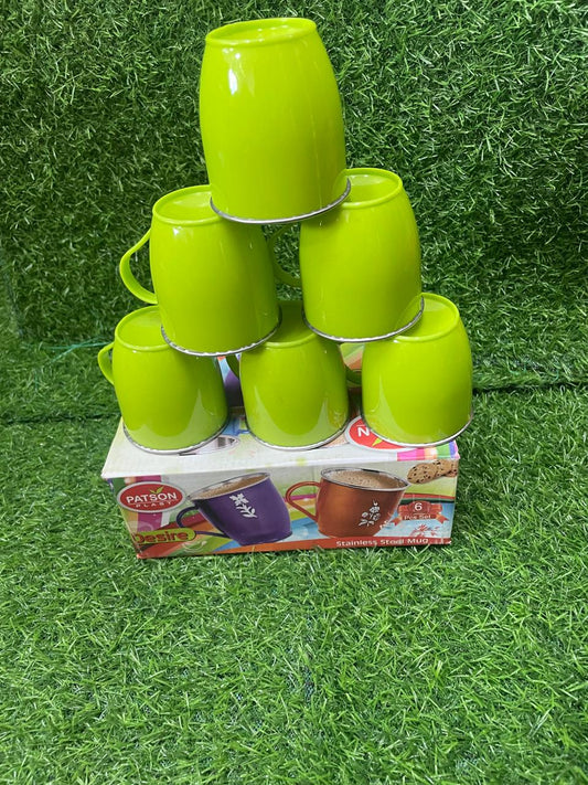 STEEL CUP  6 PC SET