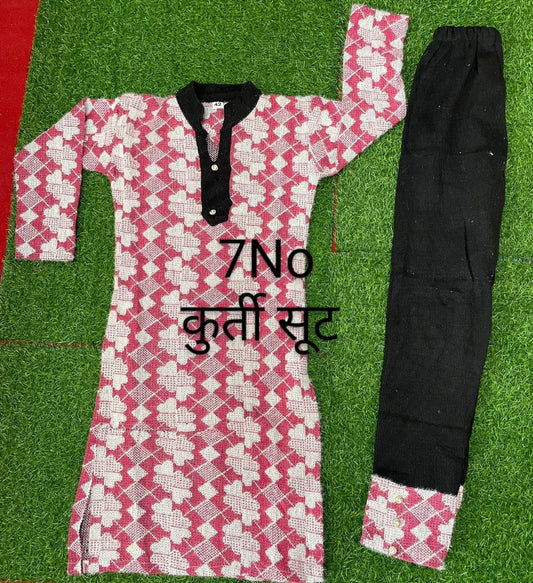 KURTI  PYJAMA SET