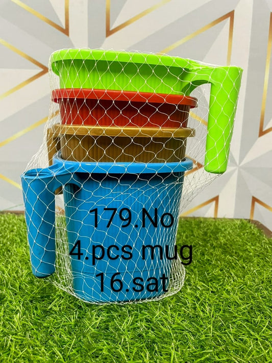 MUG BATHROOM 4 PC SET